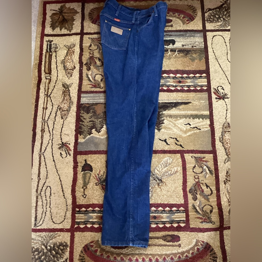 👖 Vintage Wrangler High-Waist Mom JEANS Denim  15 Long